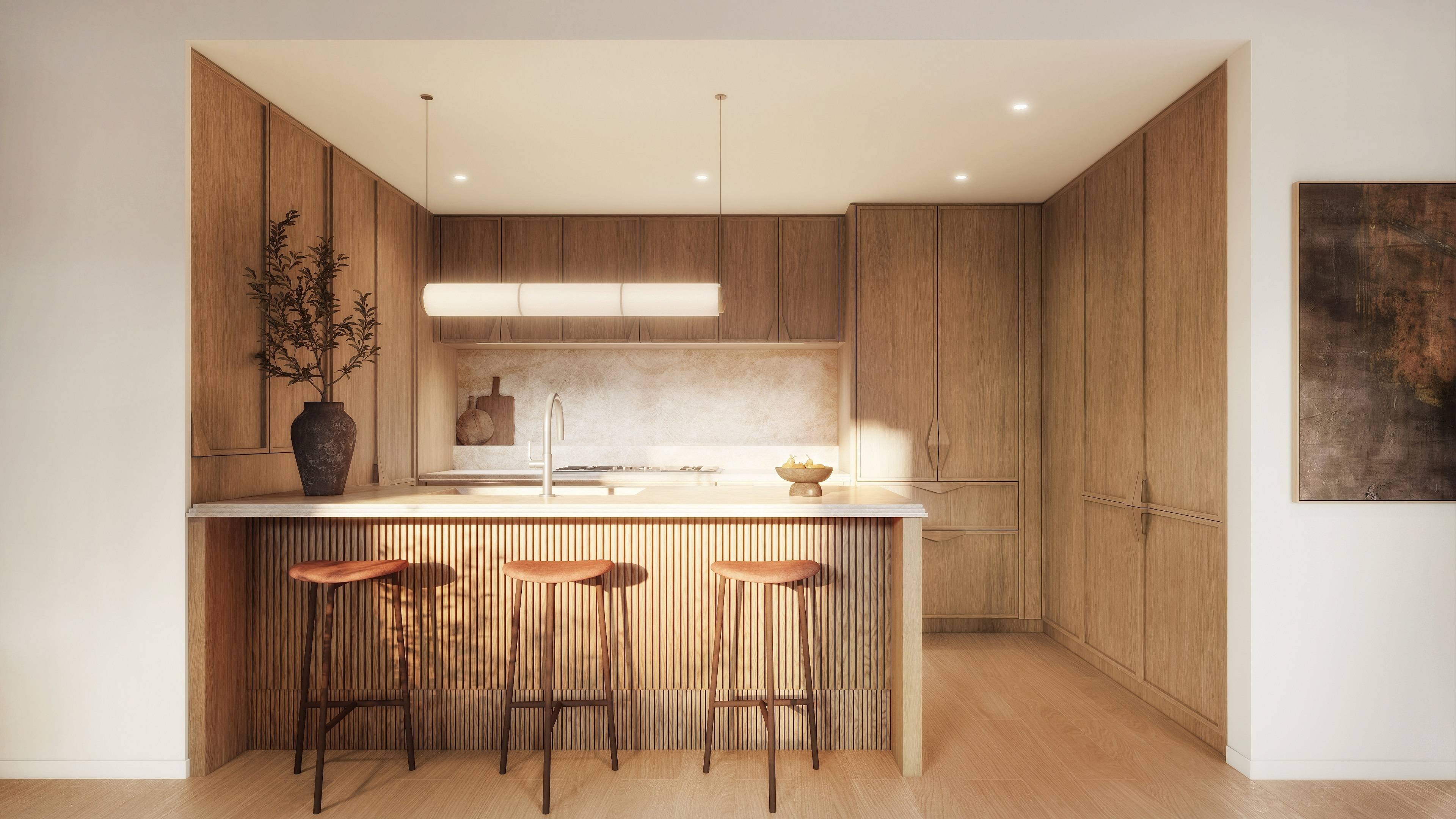 Now over 50 sold ! Introducing Residence 304W, a thoughtfully designed two bedroom, two bathroom home blending traditional elements with a stylish modern design.