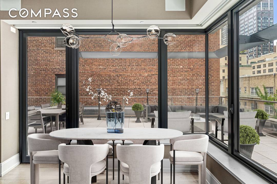 Exceptional Indoor Outdoor Living in the Heart of NYC Experience premier New York City living with this rare private terrace oasis a true unicorn in Manhattan.