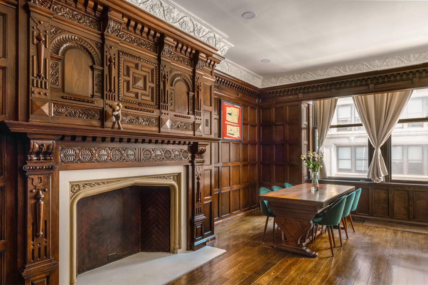 Historic Character Meets Modern Comfort This remarkable residence blends old world craftsmanship with contemporary updates, offering a rare living experience in the heart of the city.