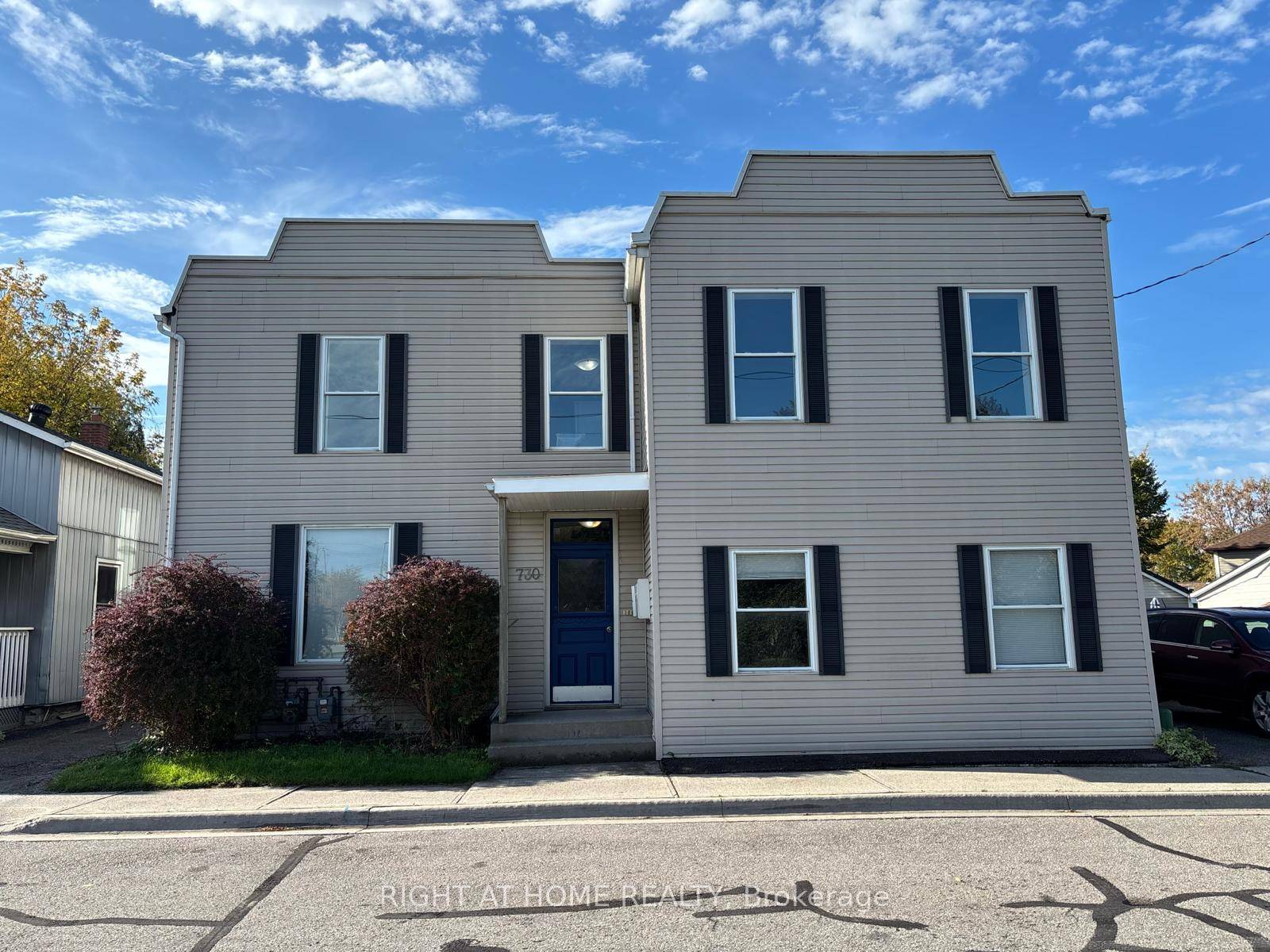 Renovated two bedroom apartment with full washroom and new kitchen cabinets.