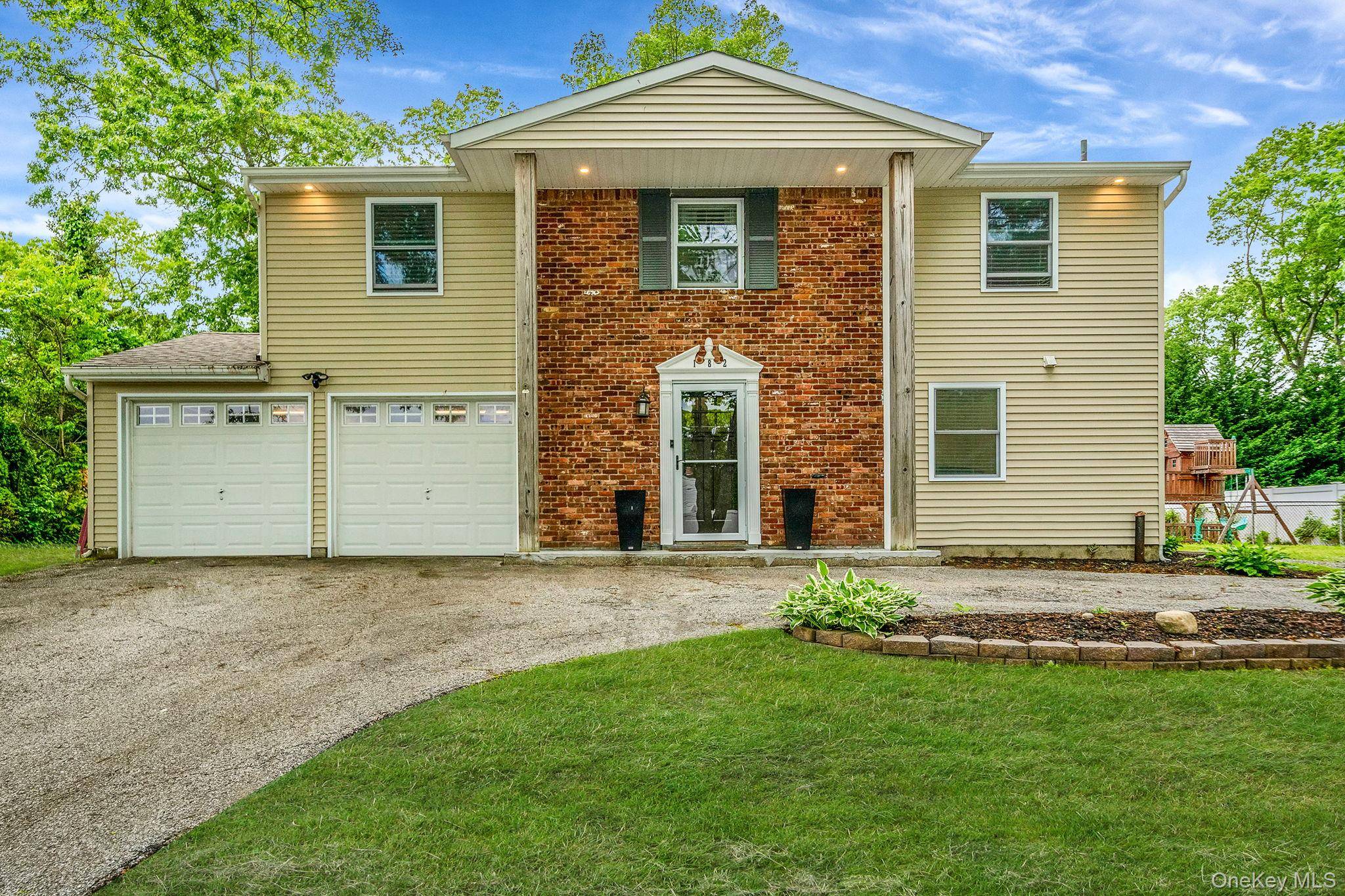 Room for Mom ! Step into this beautifully maintained and spacious home nestled on a generous lot in the heart of Port Jefferson Station.