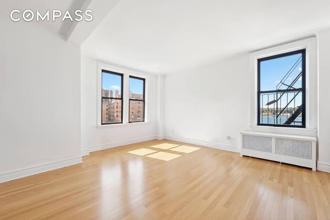 Perched in a beautiful pre war building designed by renowned architect Gaetan Ajello, Residence 13D is a corner home that captures the very best of classic Upper West Side living.