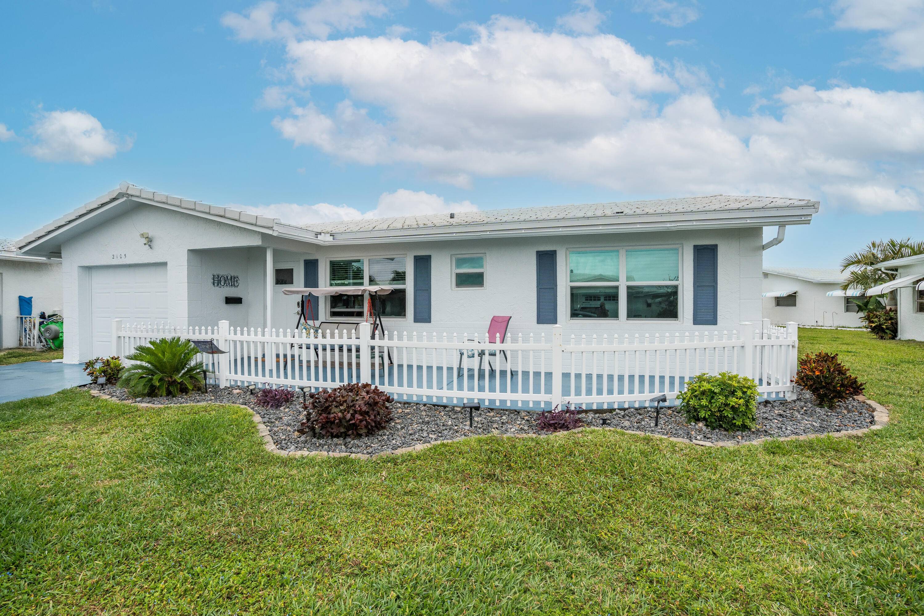 Great Location quiet interior Lot with large back side yard.