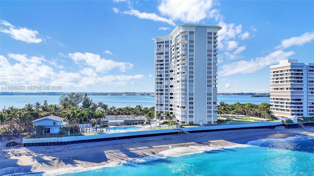 Luxury coastal living in this fully renovated 3 bedroom, 3 bathroom oceanfront residence at The Corniche, one of Singer Island s most sought after luxury buildings.