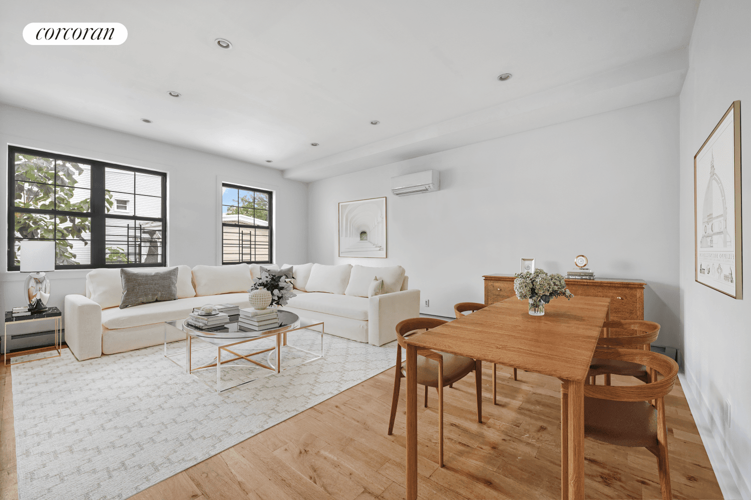 Elegantly crafted 1, 400 SF Boutique Penthouse nestled on Franklin Street in the Heart of Greenpoint.