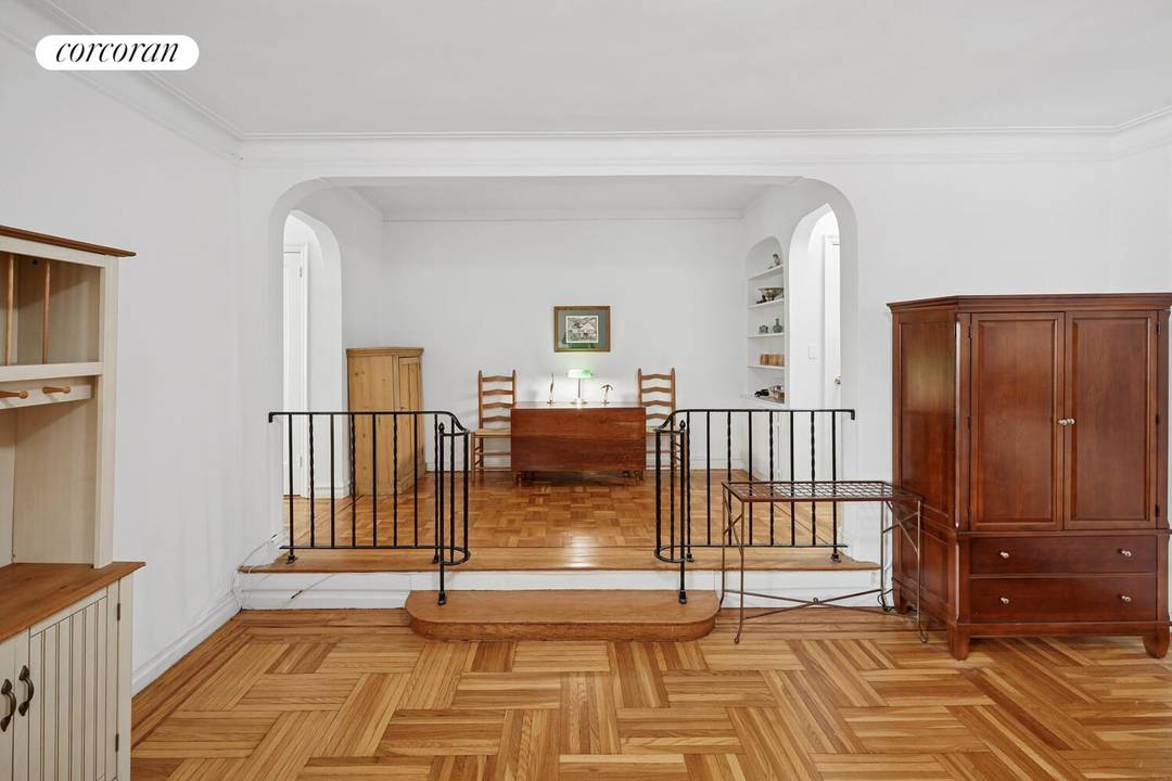 Freshly renovated pre war one bedroom apartment in a well maintained Art Deco co op.