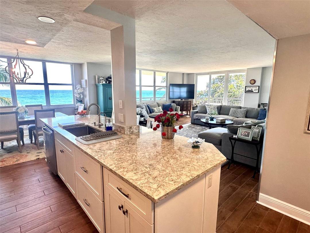 Indulge in refined oceanfront living in this beautifully renovated 2BR 2BA luxury residence offering breathtaking, unobstructed views of the Atlantic.
