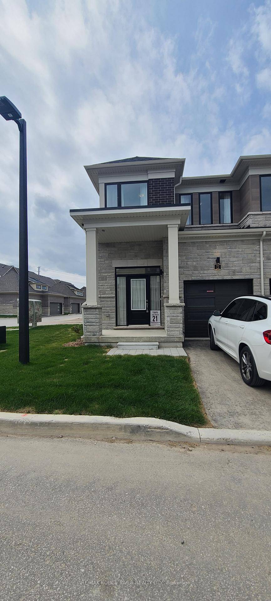 Be the first to live in this beautiful, brand new end unit townhouse in the growing community of Lindsay !