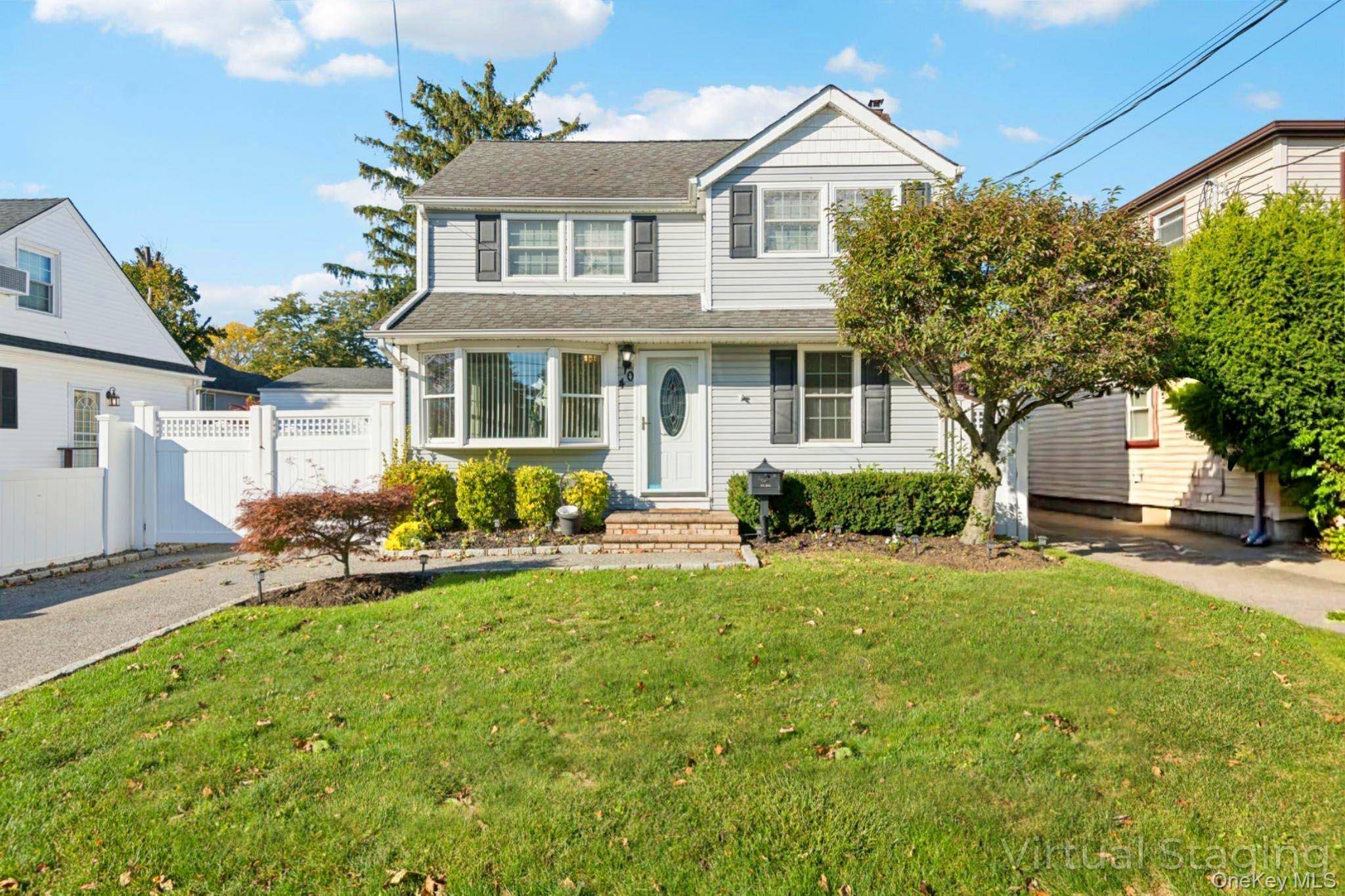 Welcome to this charming single family residence located at 40 Elm Street, in the heart of the vibrant hamlet of Hicksville, NY This classic colonial style home offers a blend ...