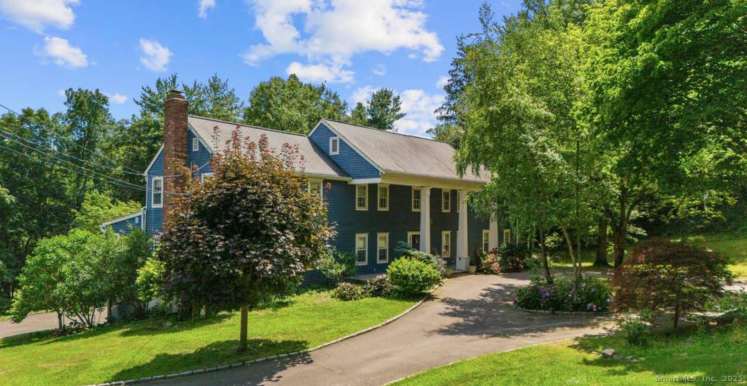 Welcome to 42 Sturbridge Hill Road, a classic Traditional Colonial tucked on a quiet cul de sac road in the highly desirable Brushy Ridge neighborhood, just minutes from New Canaan's ...