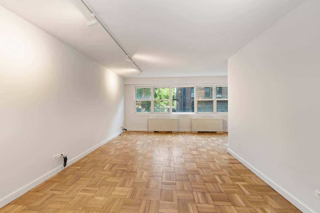 Welcome to this thoughtfully renovated alcove studio in the highly sought after John Adams a premier full service co op located in the heart of Greenwich Village.