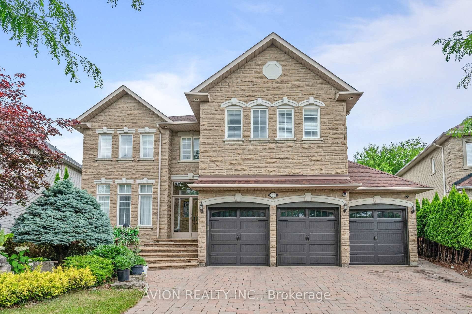 Welcome to 55 Frybrook Crescent a stunning 5 bedroom, 5 bathroom detached home with a rare 3 car garage, located in the heart of prestigious Bayview Hill.