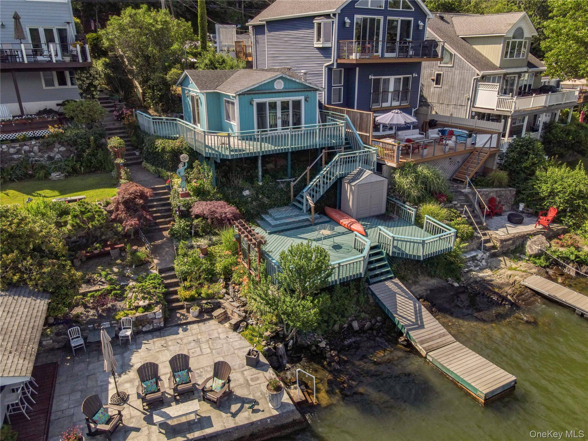 Don t miss this rare chance to own a piece of paradise on one of Greenwood Lake s most sought after stretches.