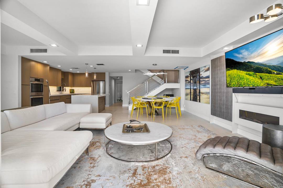 Rarely available furnished townhome in Singer Island directly on the beach !