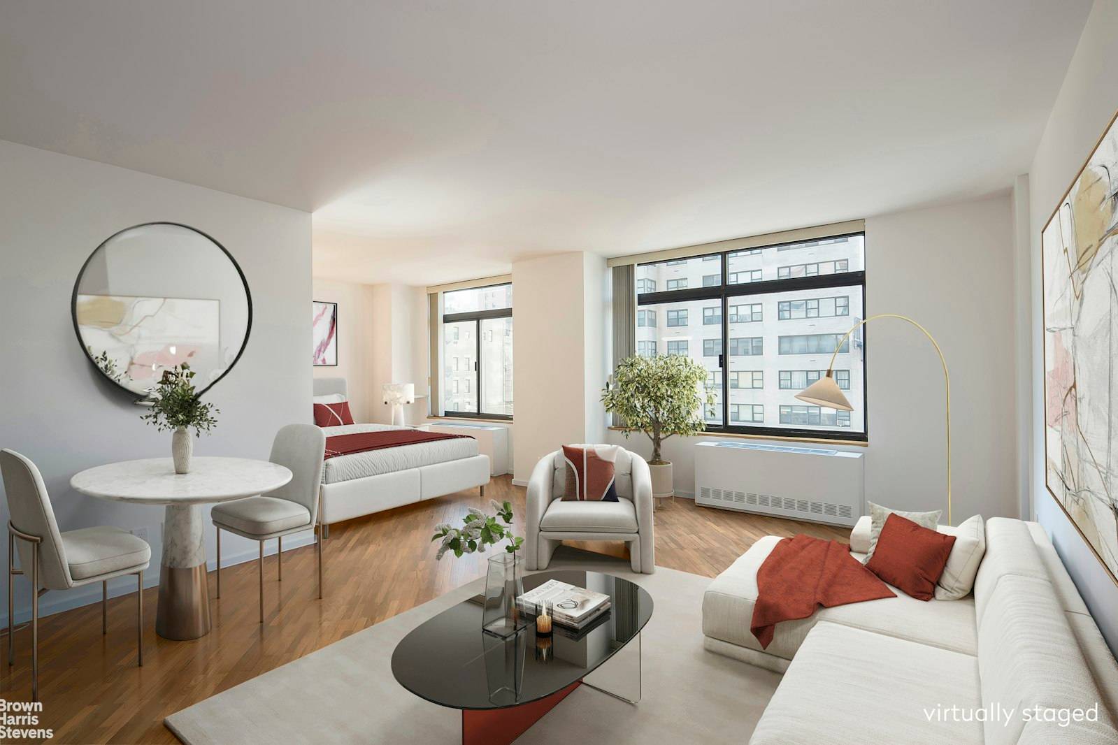 Discover this spacious alcove studio nestled in a well established full service condominium on the vibrant Upper East Side.