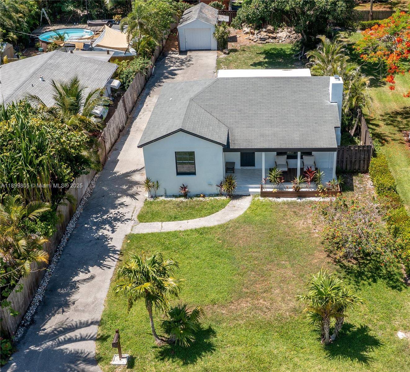 Newly remodeled Delray Beach gem on a 7, 500 sq ft corner lot at 246 NE 13th St.