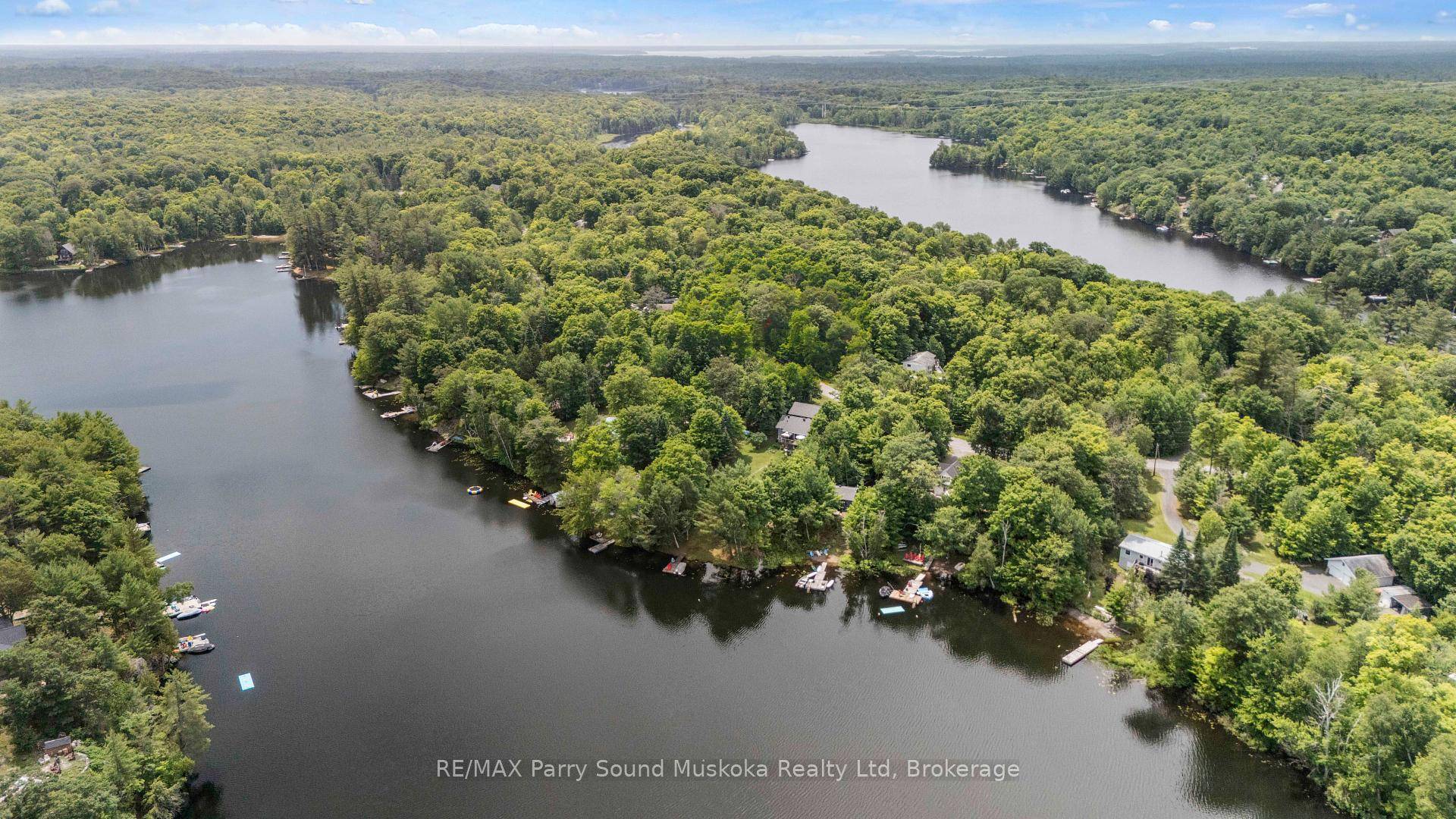 Build your cottage country getaway home on this beautiful, double building lot in McDougall Township.
