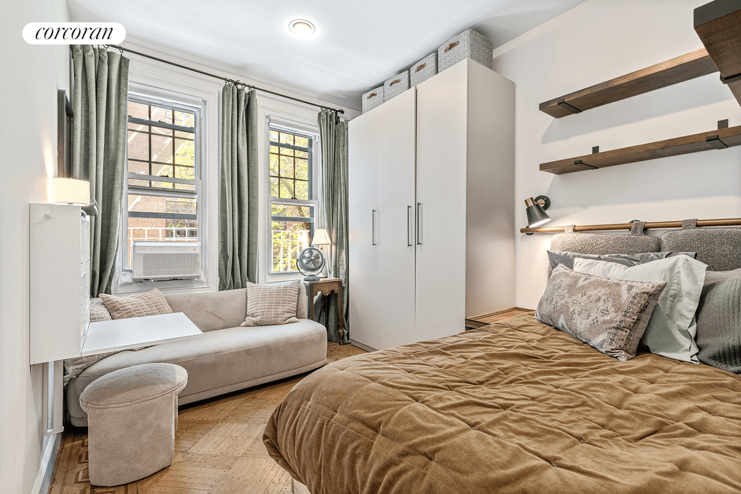 Charming Pre War 1BR Home Office in Prime Greenwich Village Nestled in the heart of Greenwich Village, this elegant pre war 1 bed 1 bath home features high ceilings, original ...