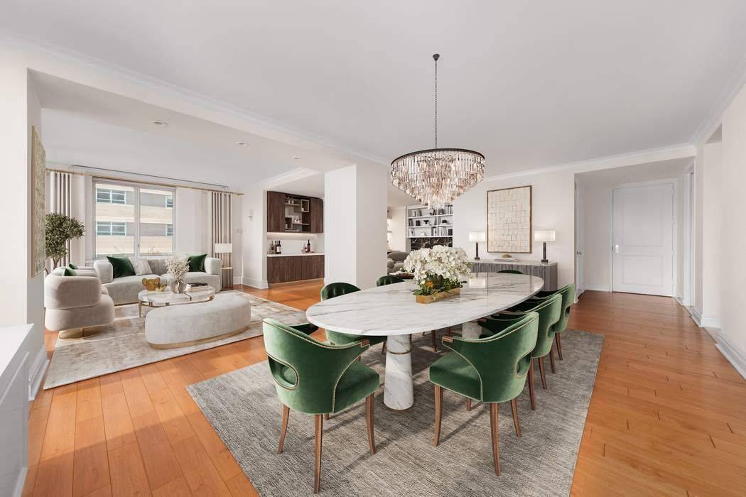 This sprawling 3, 500 sq ft residence at BridgeTower Place offers a rare combination of space, light, and flexibility in a full service Upper East Side condominium.