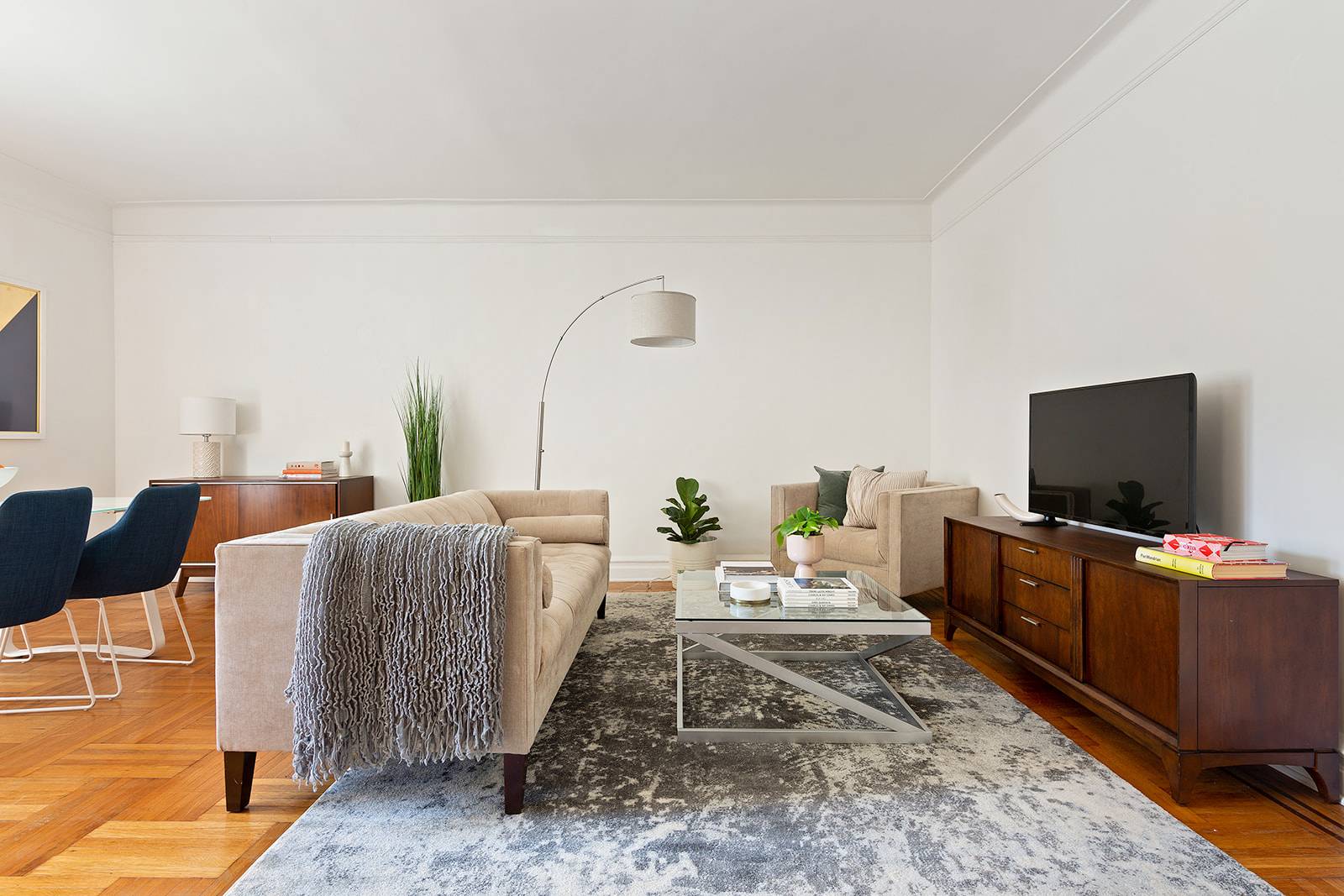A true gem, this massive pre war 1 bedroom truly wows.