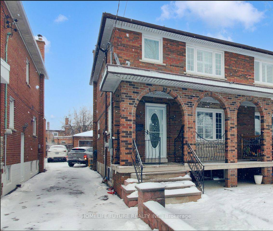 Welcome To Urban Living In The Heart Of Toronto's Desirable Junction Neighborhood, A Family Home Lived For 30 Years !