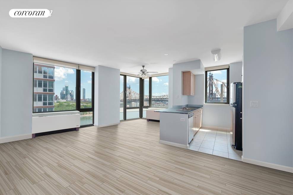 New Massive 1 Bedroom Corner Apartment in One of The Most Desirable Condo Buildings on Roosevelt Island !