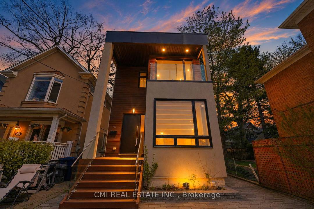 PRIME LOCATION ! In the heart of The Beaches, this brand new, completely rebuilt, modern detached home showcases timeless contemporary design and high end craftsmanship.