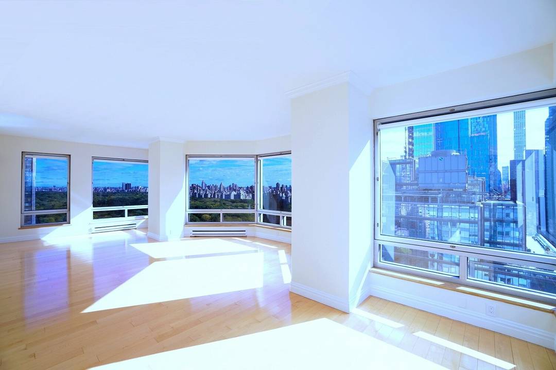 Experience the Premier C Line at Central Park Place Condominium A sprawling, light filled sanctuary offering the building's most sought after orientation.