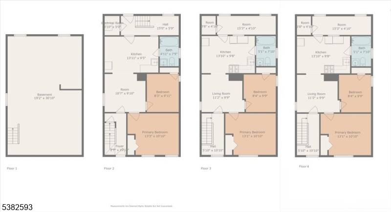 Incredible opportunity to own this 3 family house, perfectly positioned on a quiet street, just one block away from bus stop for a hassle free direct commute.