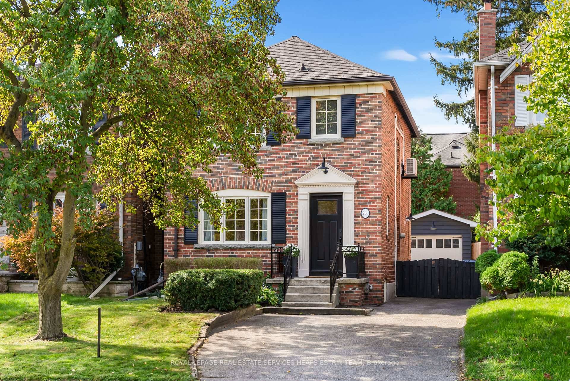 Welcome to 256 Rumsey Road a classic red brick beauty in South Leaside, fully renovated and full of charm !