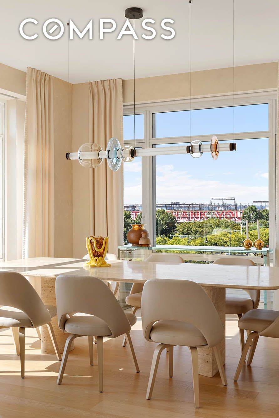 Rare opportunity to own a spectacular, turn key, waterfront home in the heart of Tribeca.