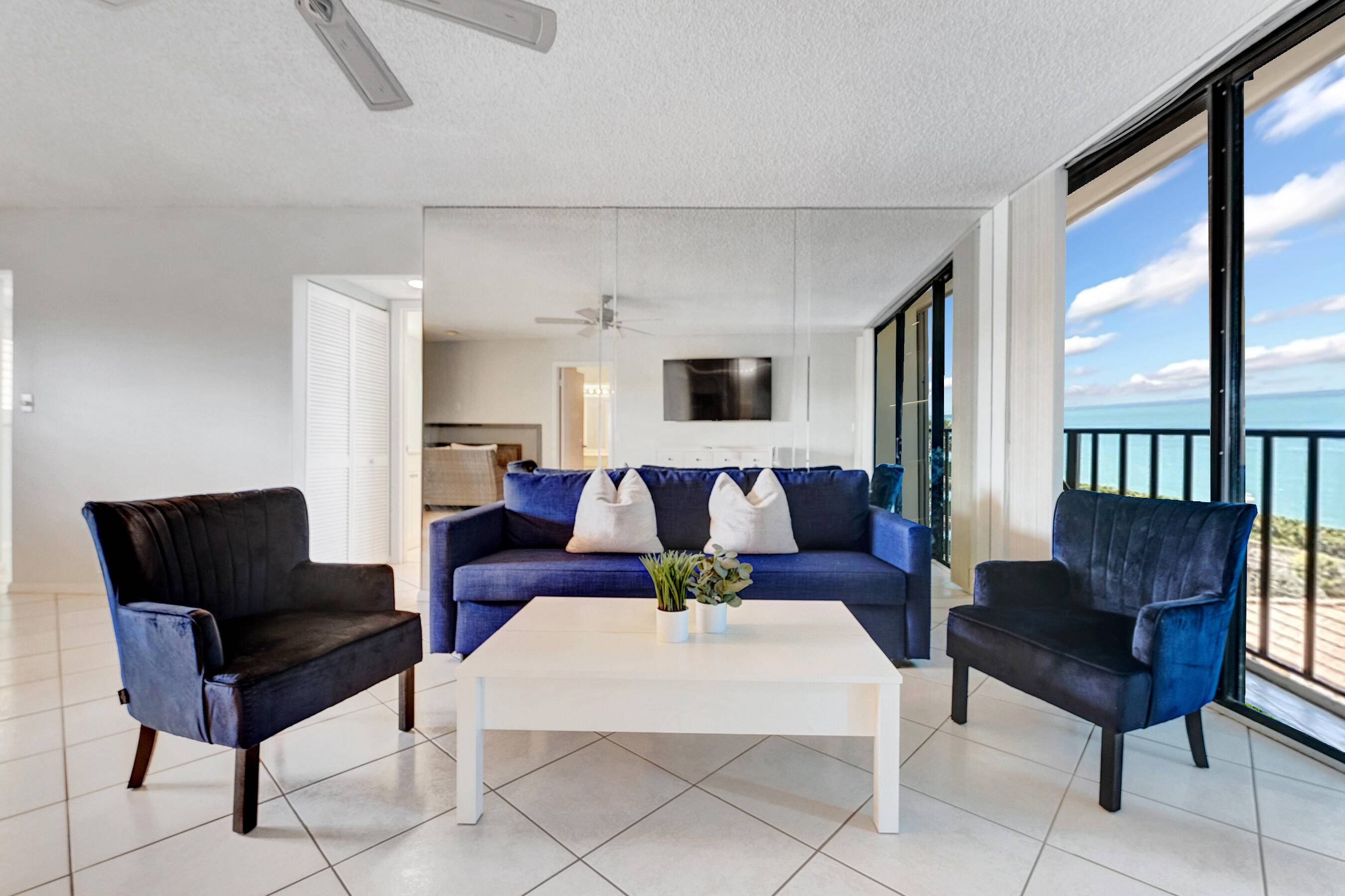 Mesmerizing sights from this oceanfront condo will elevate your soul !