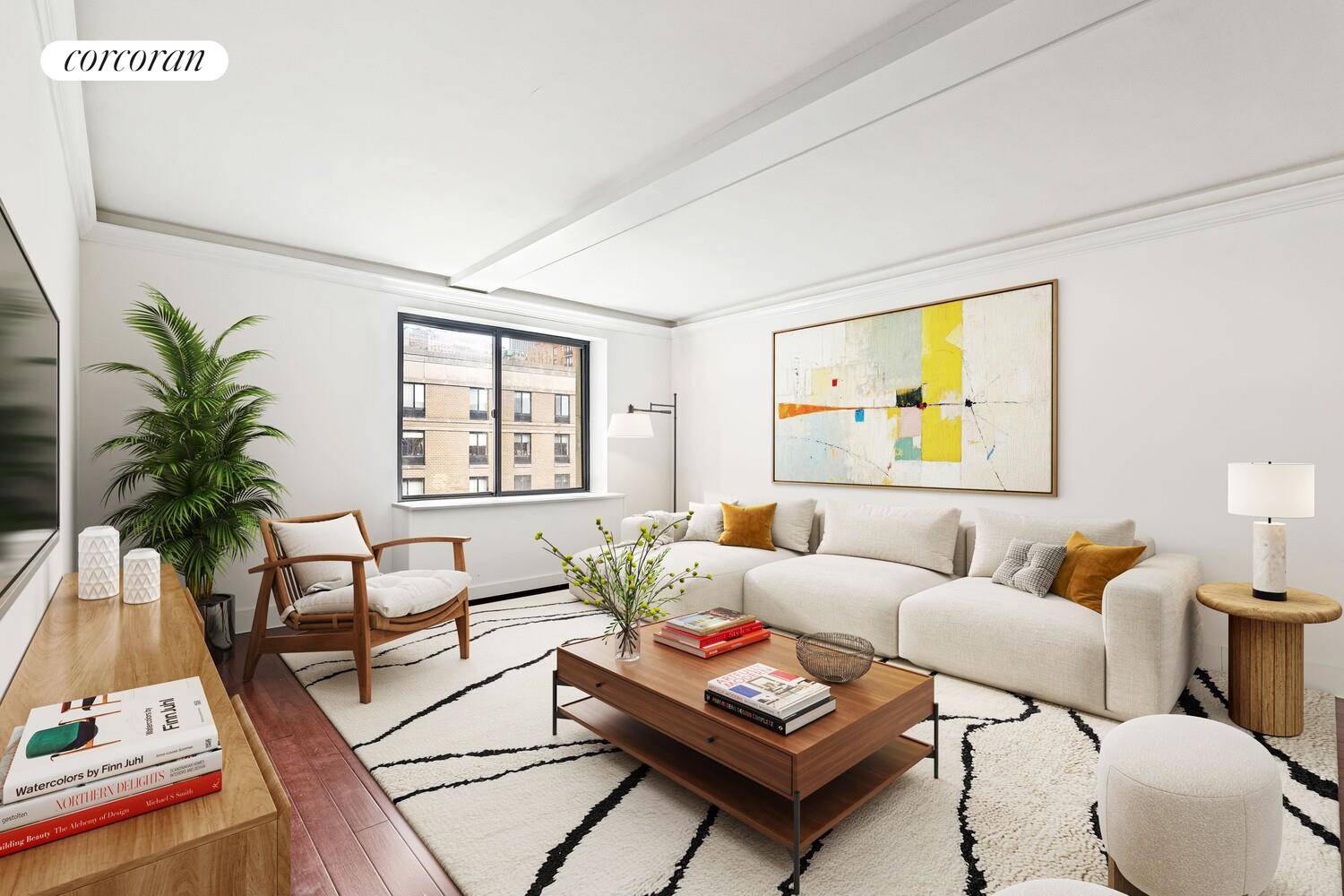 Welcome to this spacious 3 bedroom, 2 bath home in the heart of Battery Park City.