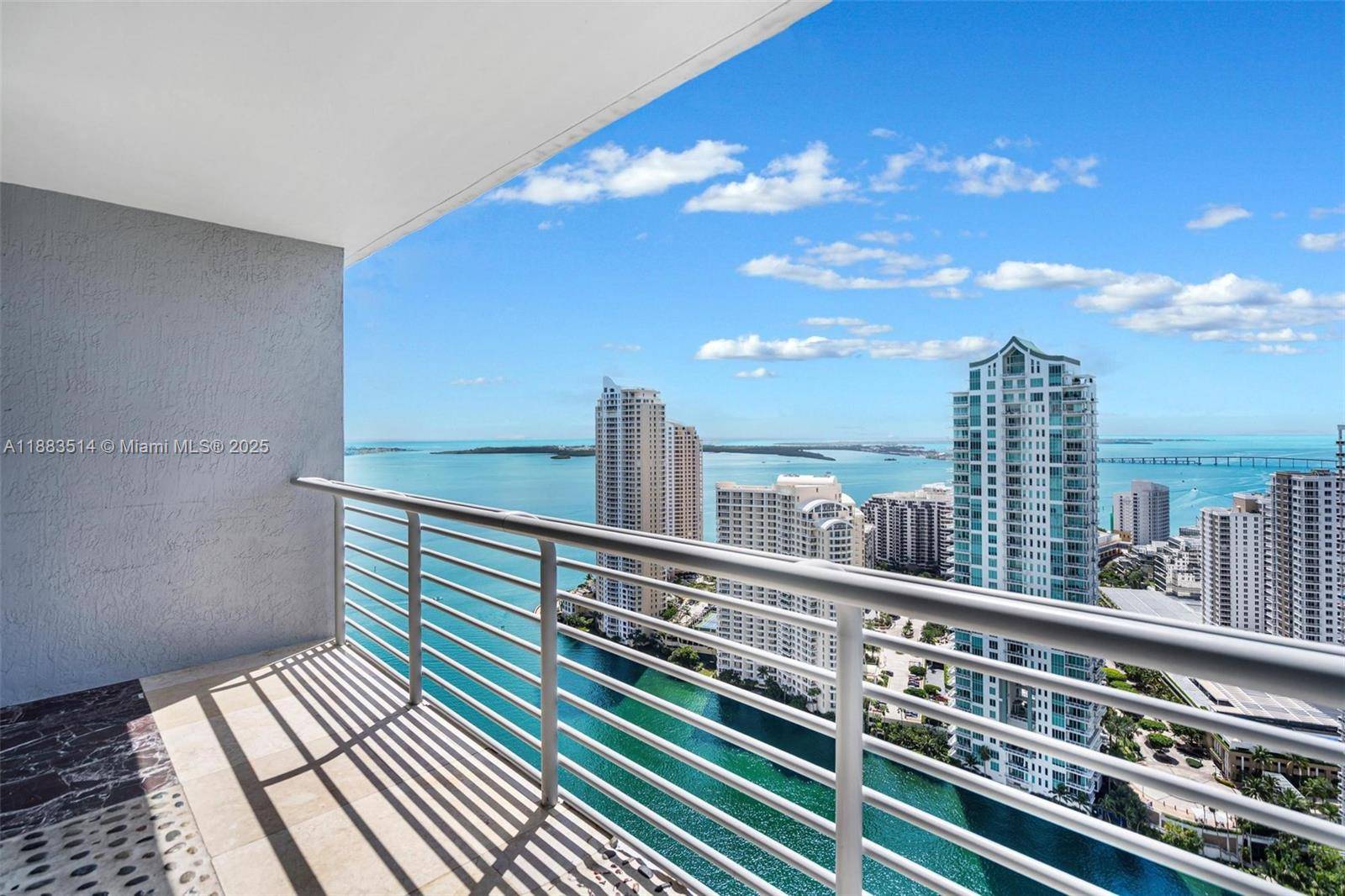 This 2 bed, 2 bath condo with unobstructed bay ocean views that are truly unmatched.