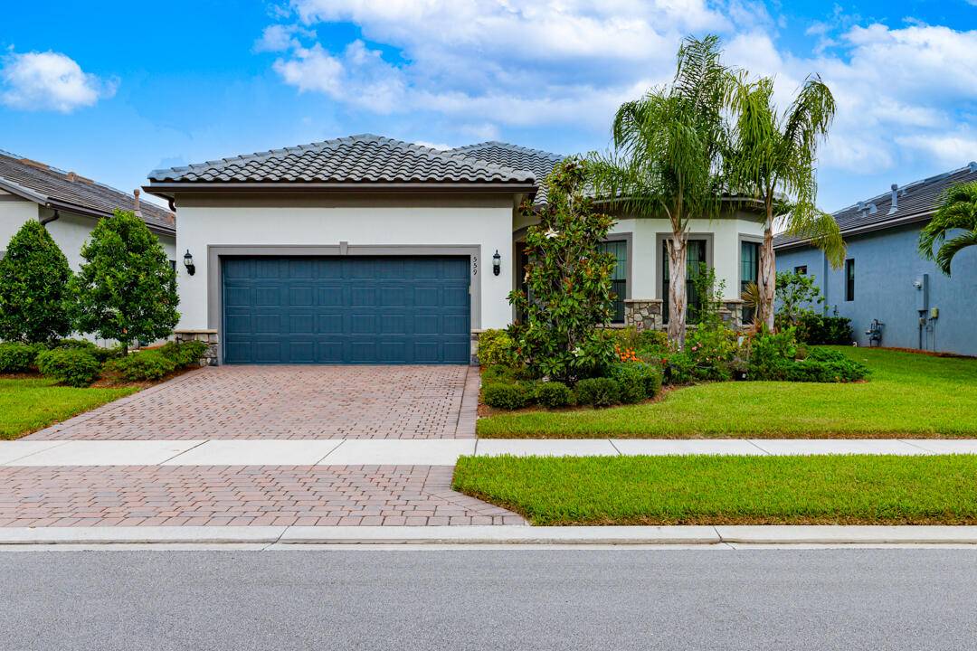 Stunning REDUCED ! 3 bed, 3 bath plus den office w French Doors spanning 2, 224 sq ft is designed for comfort and elegance in gated Veranda Gardens.