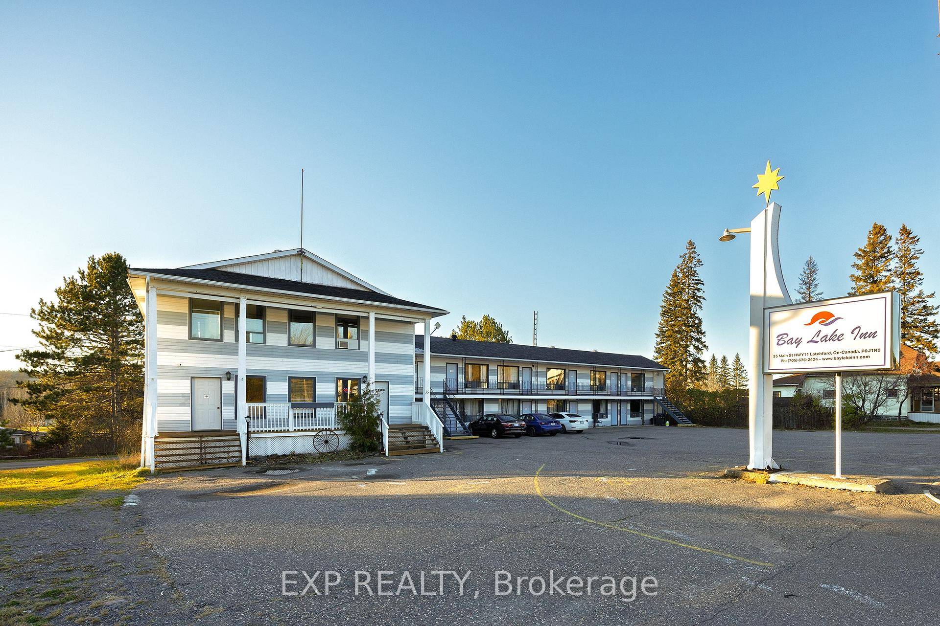 Featuring a motel situated in a location like no other.