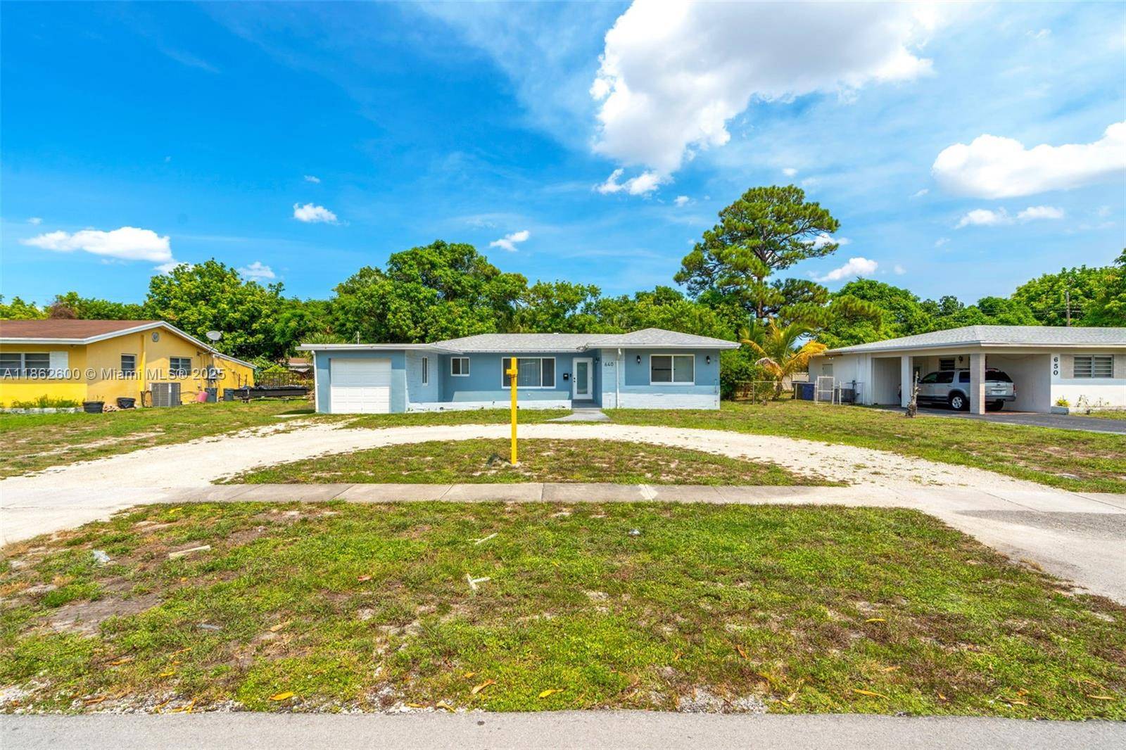 This modern, move in ready 3 bedroom, 2 bath single family home sits on an oversized 11, 451 sq ft lot in a quiet neighborhood.