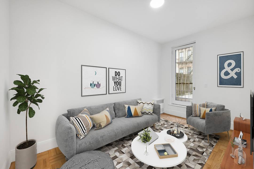 Newly renovated, Pre war brownstone sponsor apartment with NO BOARD APPROVAL required !