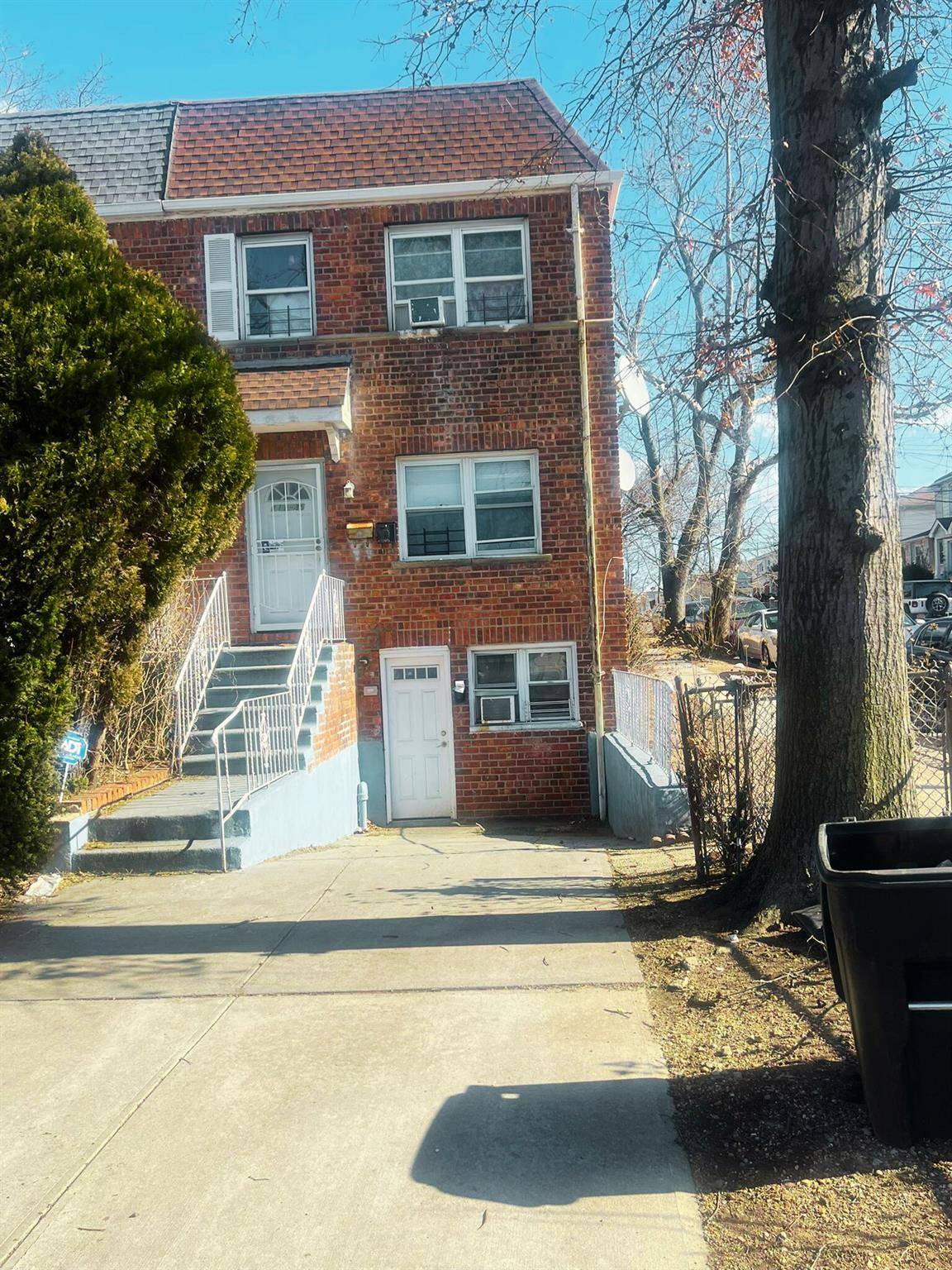 This is a two family semi attached house.