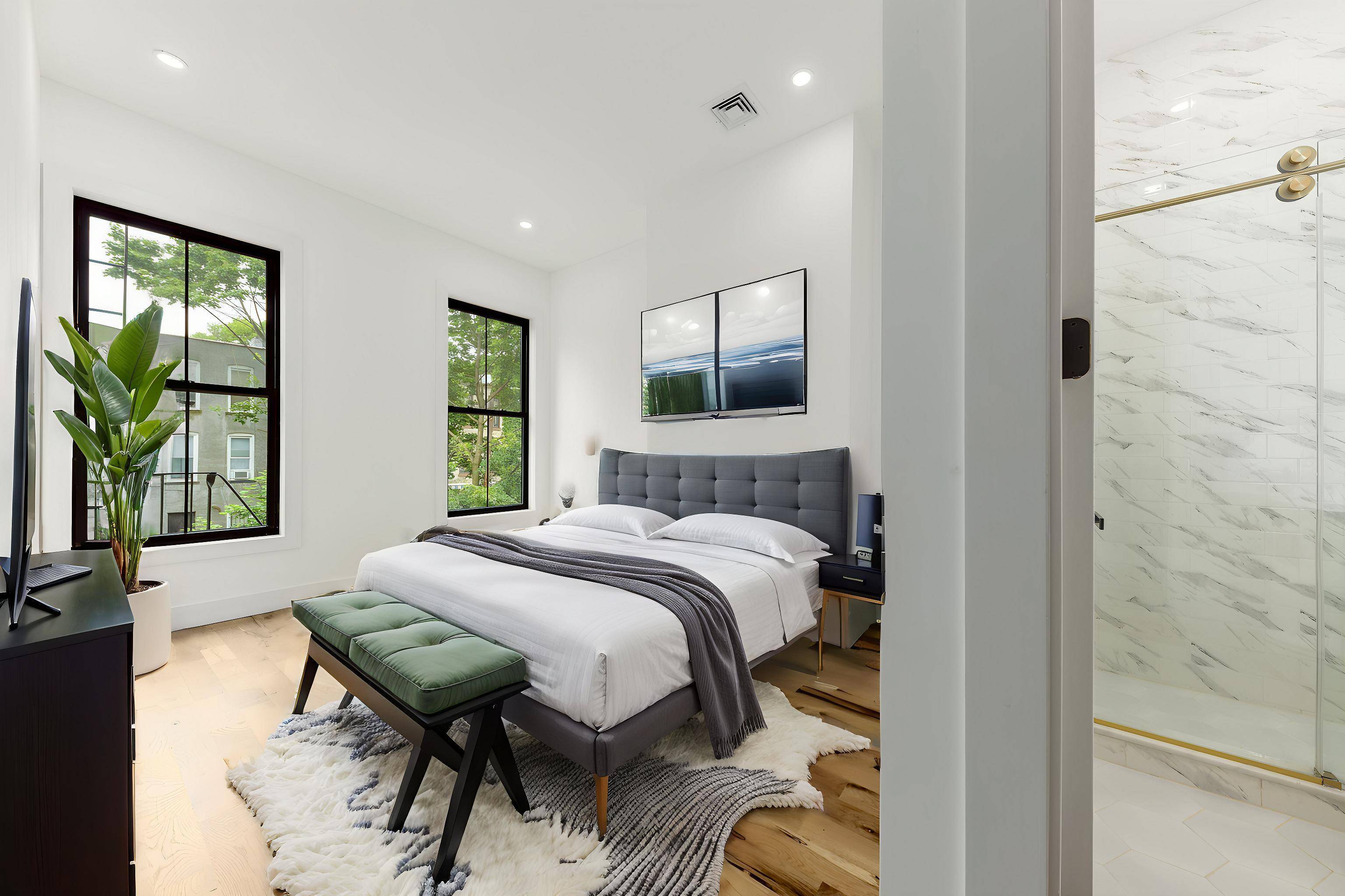 Welcome to 722 Chauncey, a bright 2 bedroom, 2 bathroom apartment in Brooklyn, NY.