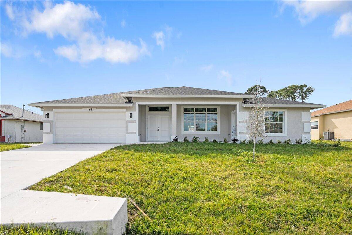 New construction house in desirable area of Port St Lucie.