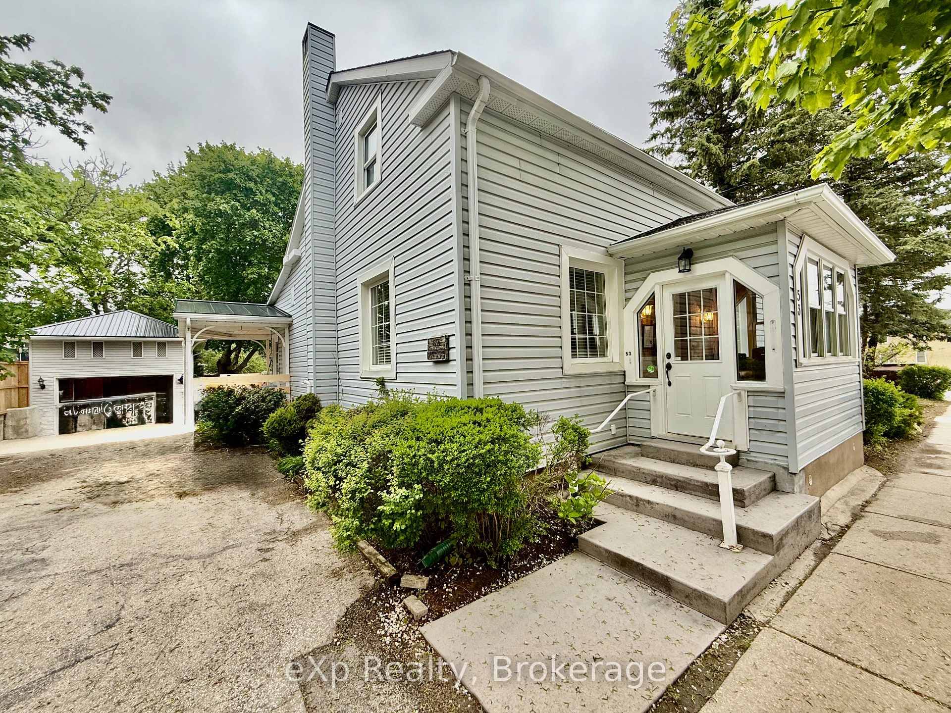 Located in the picturesque village of Mildmay, this distinctive storey and a half home is sure to capture your attention, showing not only timeless charm but some modern comforts as ...