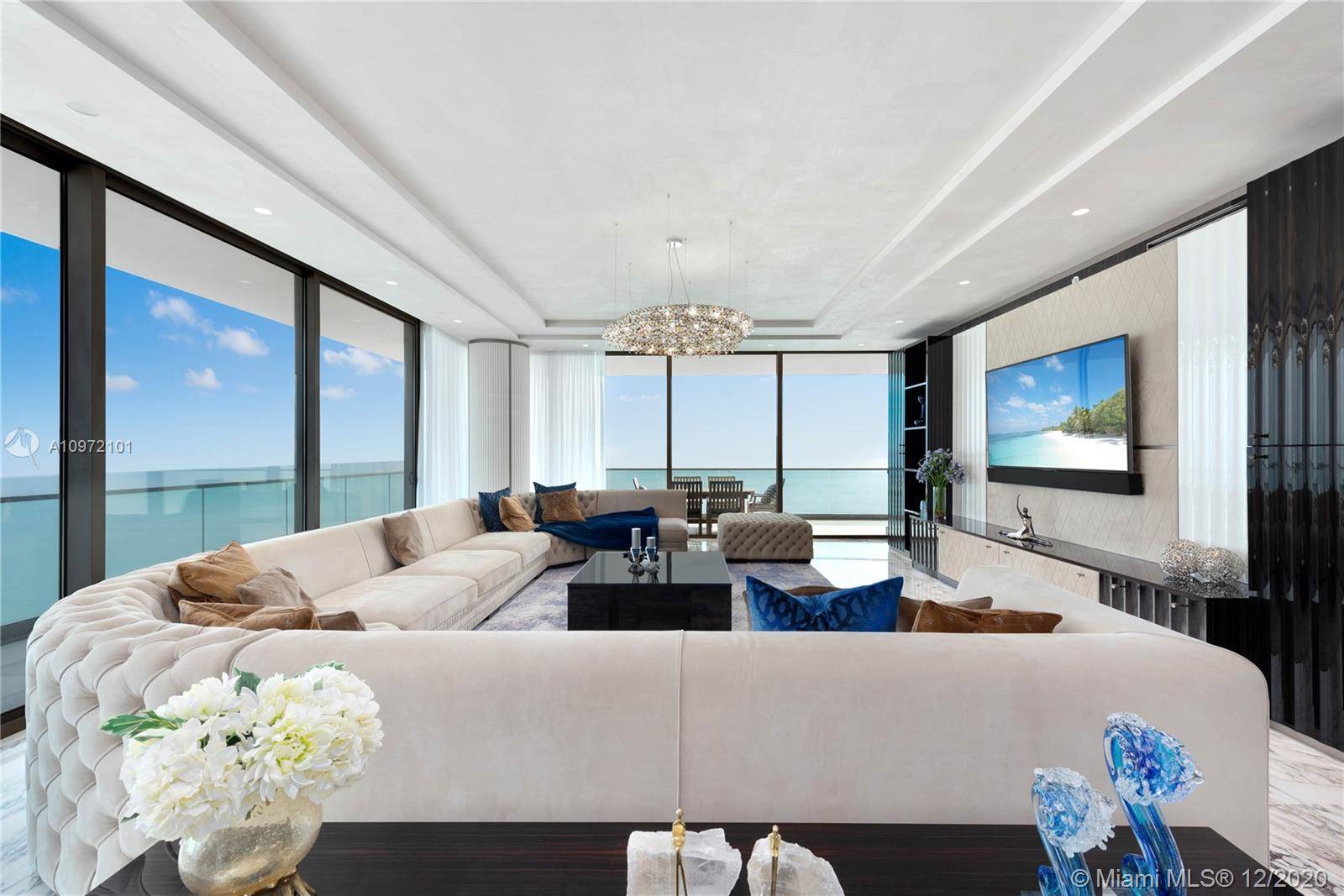 Masterpiece 3 bed, 4. 5 bath residence surrounded by 180 degree views.