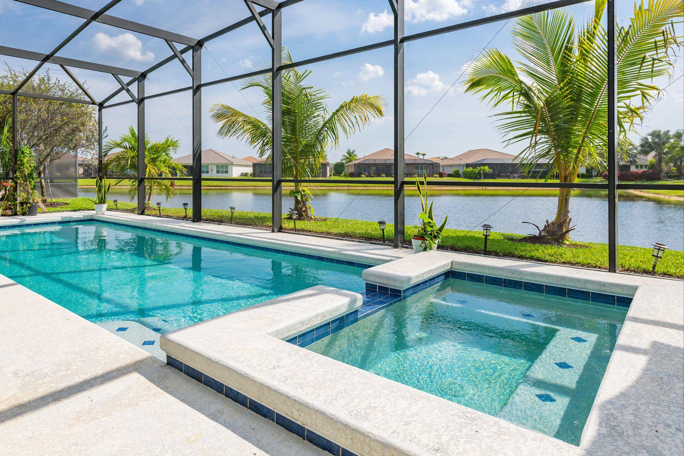 This LAKEFRONT POOL HOME sits on one of the BEST LOTS in Tradition offering real no filter SUNSET VIEWS, HEATED POOL SPA, and a PRIVATE CUL DE SAC location on ...
