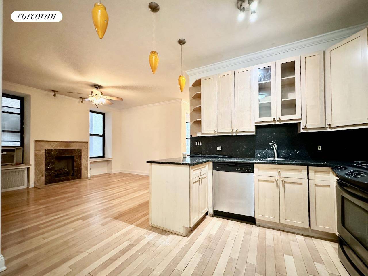 This large, renovated 3 bedroom feels like a true home in the heart of beautiful Hamilton HeightsPartial open style kitchen has newer Frigidaire and stainless steel appliances including dishwasher amp ...