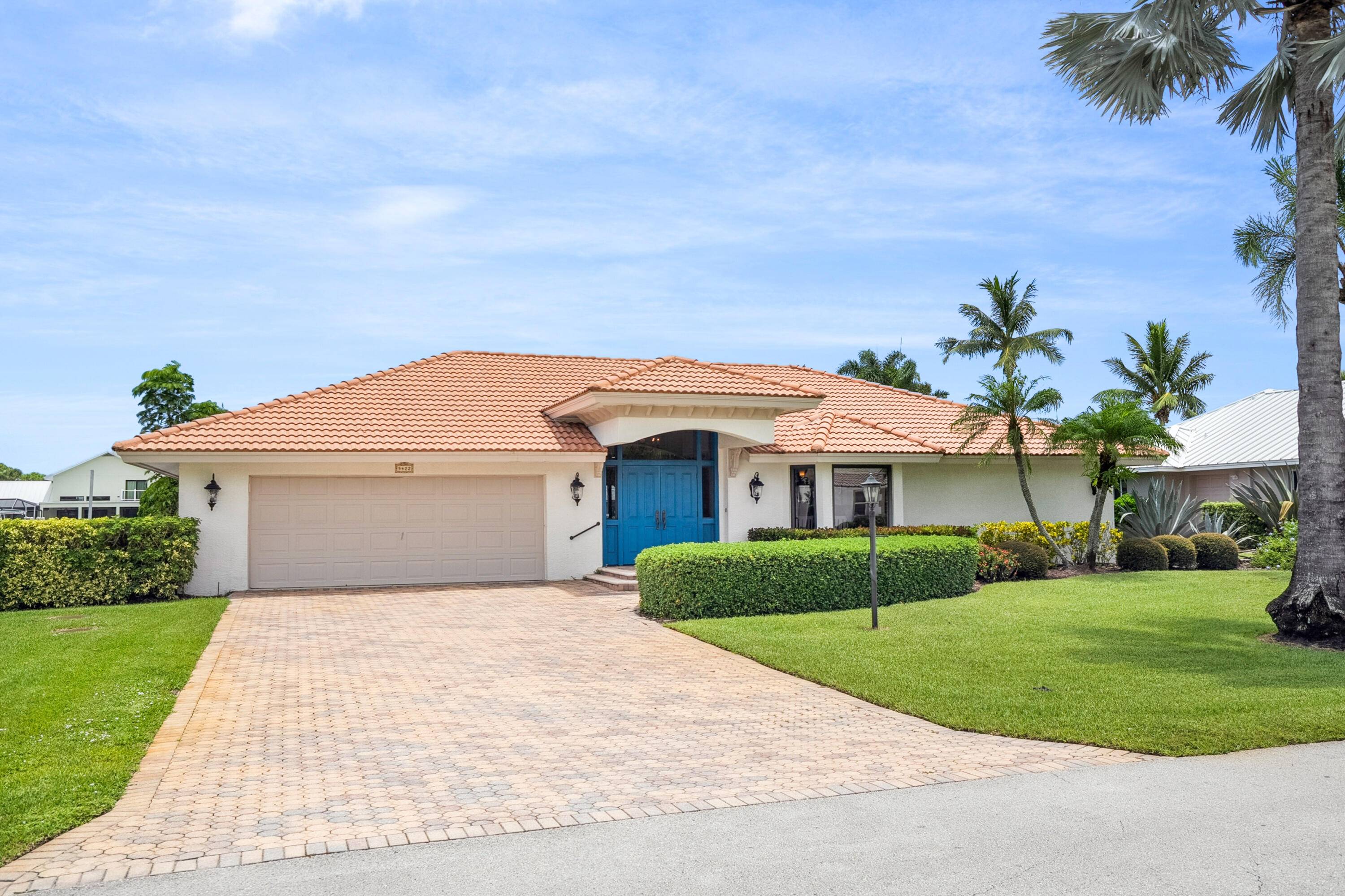 BRING YOUR BOAT ! Welcome Home to your impeccably renovated 3 bdrm, 3 bath waterfront home with private dock located in the prestigious, guard gated Stuart Yacht Country Club.