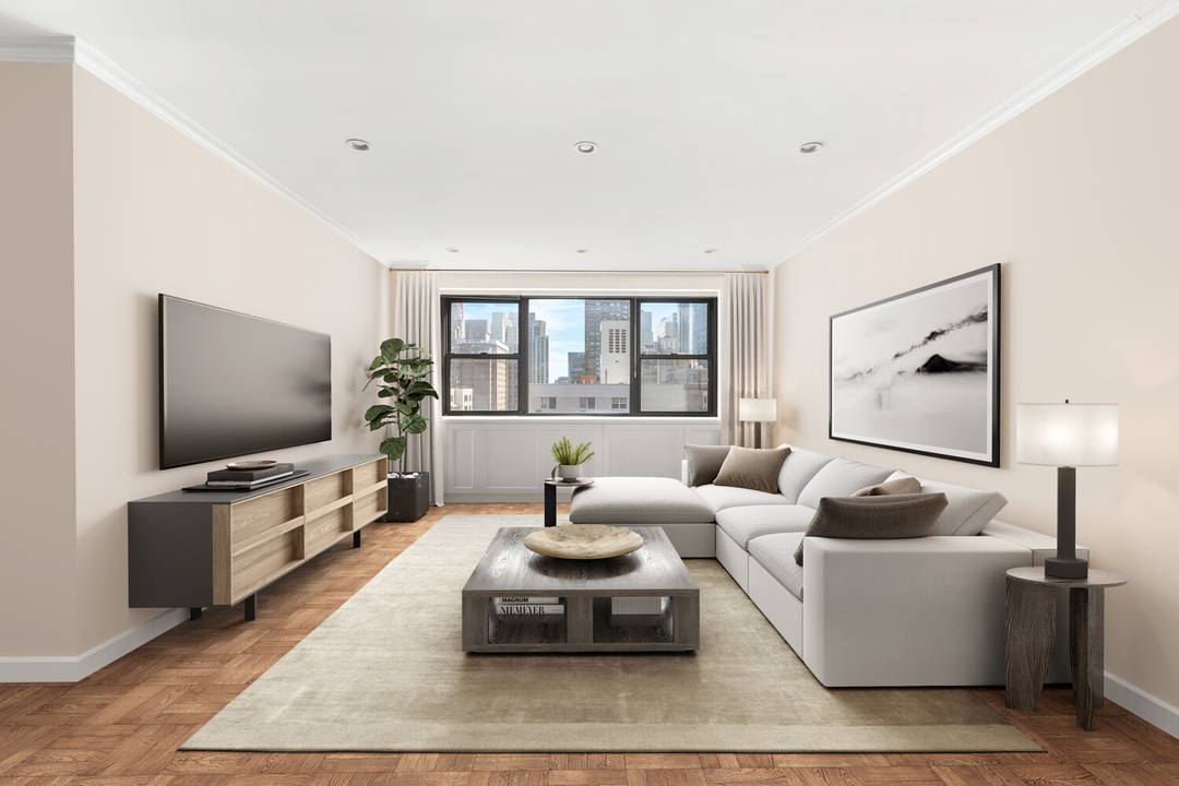 This inviting two bedroom, two bath residence at 233 East 69th Street offers a rare combination of space, light, and prime Upper East Side convenience.