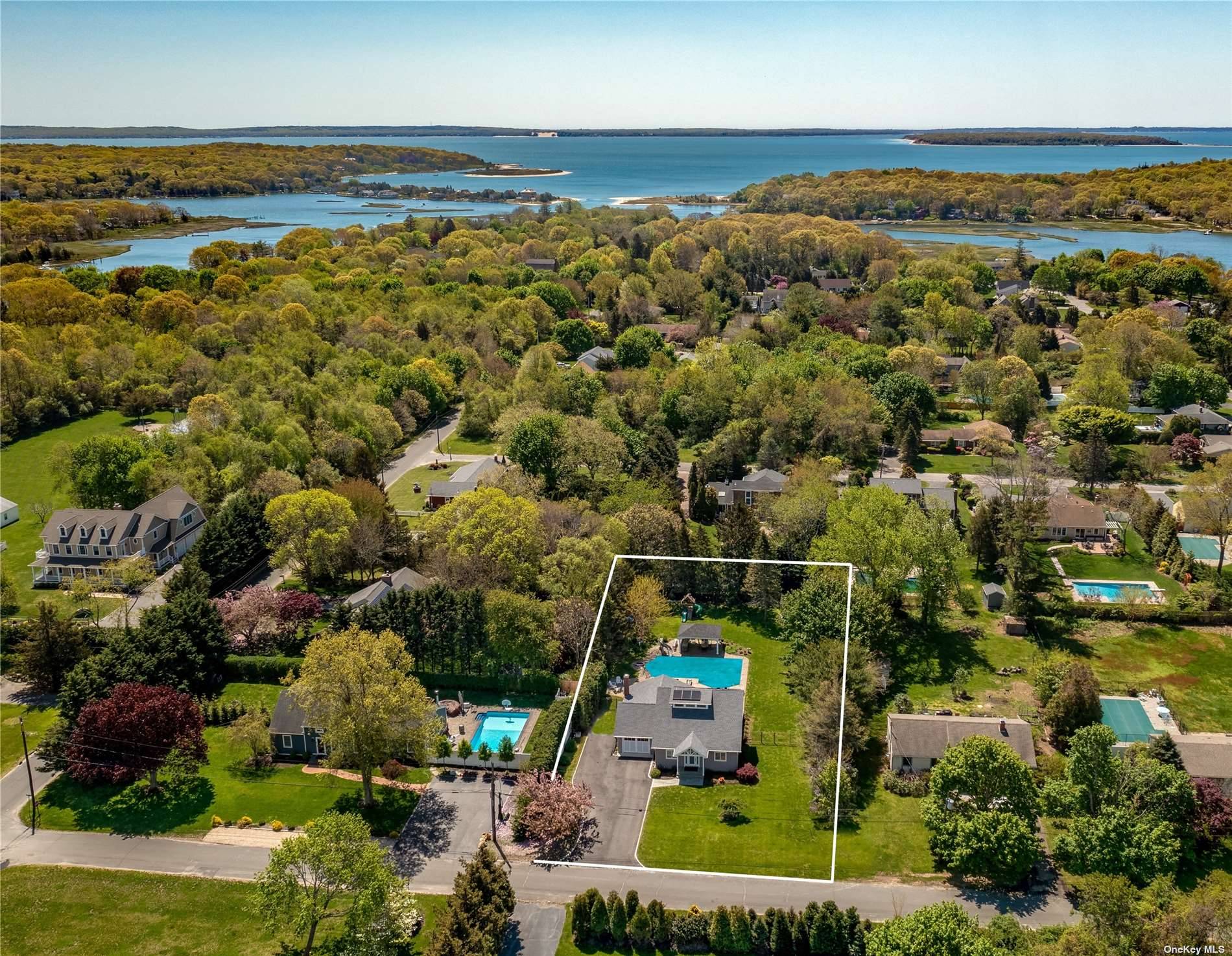 Filled with natural light, this newly renovated 3 bedroom, 2 full bathroom home has cathedral ceilings, a modern kitchen, two large walk in rainfall showers, a massive pool in the ...