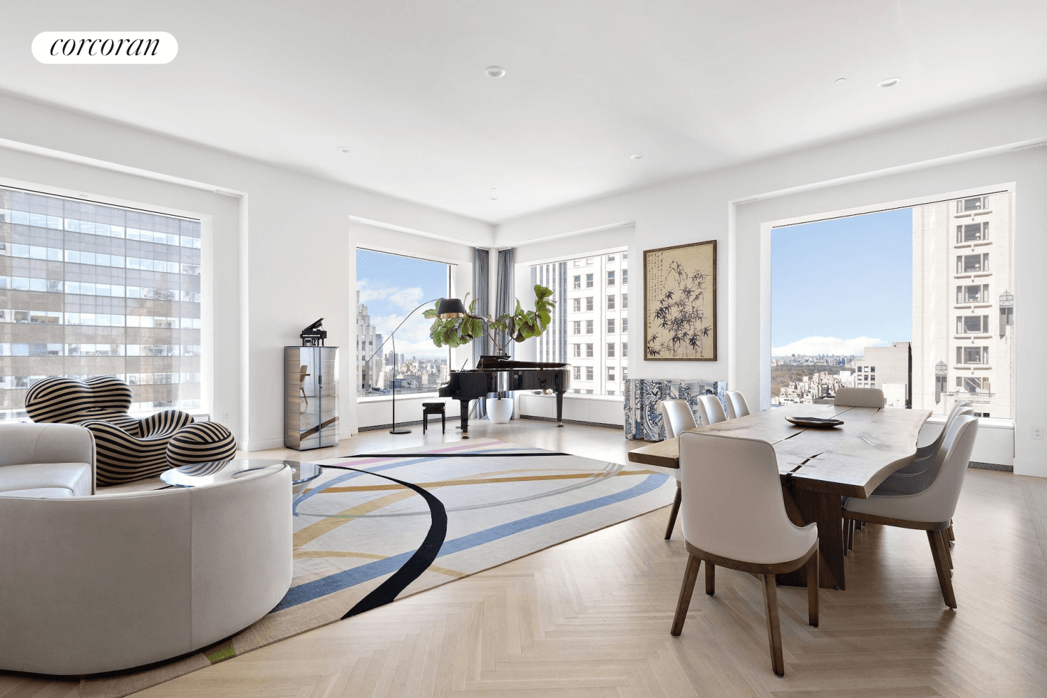 Residence 35B at 432 Park Avenue Four Bedrooms Four Baths Library Powder Room 4, 003 sqft Residence 35B at 432 Park Avenue is a half floor residence featuring a perfect ...