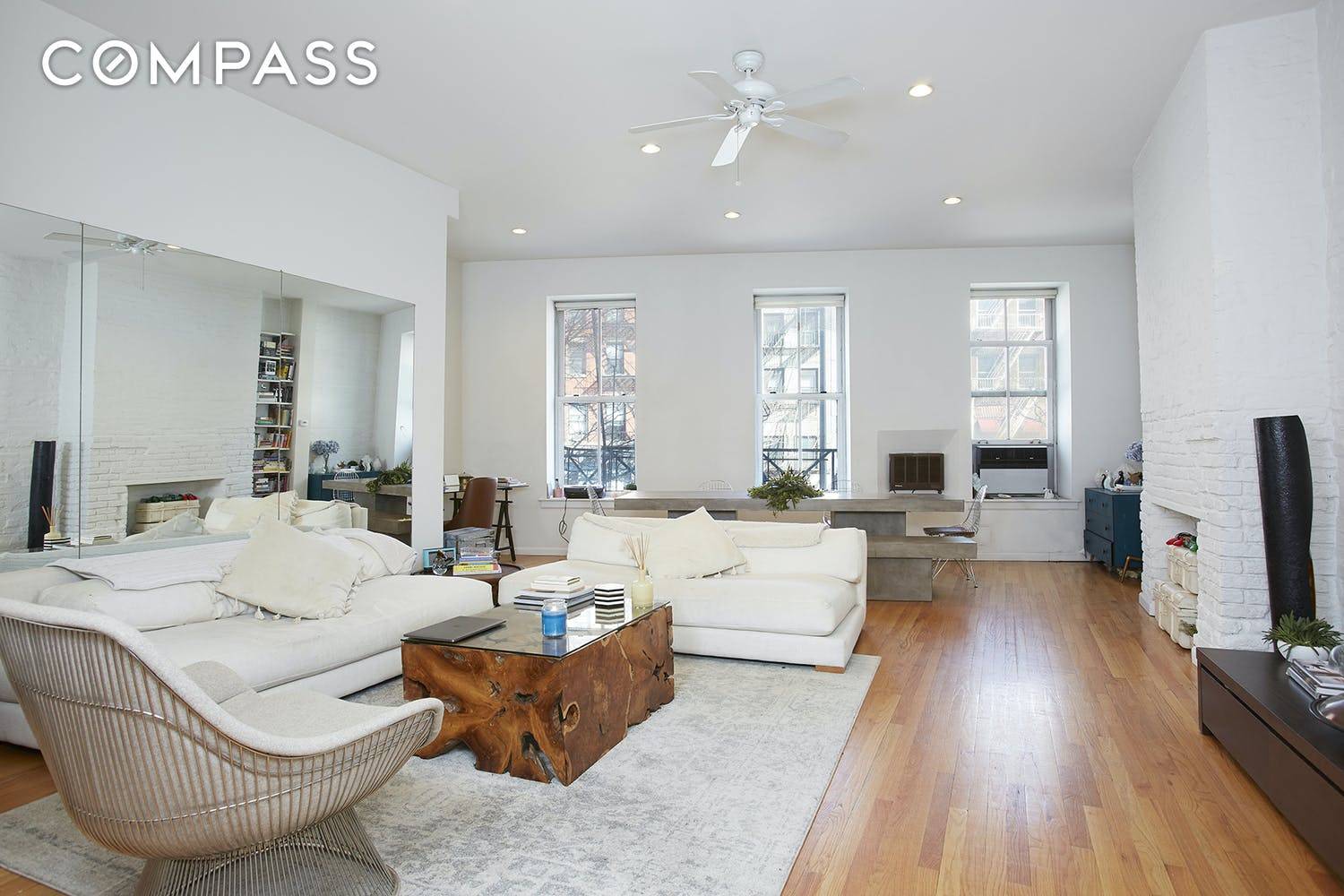 A rare, sun flooded and spacious floor thru loft at the epicenter of Noho opposite the Bowery Hotel.